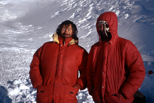 Stephen and Graham Stephen Kelsey and Graham Wittaker in Bolivia 1991